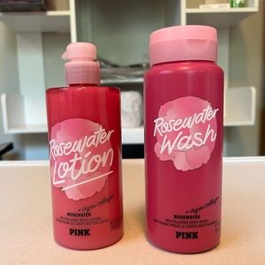 Victoria Secret Pink Rosewater Lotion & Body Wash